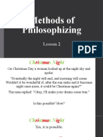 Module 2.1 - Methods of Philosophizing