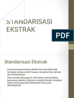 Standarisasi Ekstrak