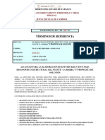 TERMINOS DE REF. Ok ESTUDIO Y PROY. PTE. LA SIERRA