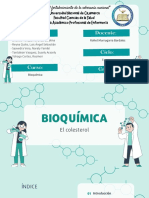 Bioquímica Colesterol