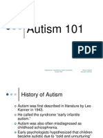 Autism 101: Office of Special Education Services Prepared by K. Woodhouse, Autism Coordinator Houston ISD