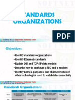 STANDARDS ORGANIZATIONS AND ETHERNET TECHNOLOGIES