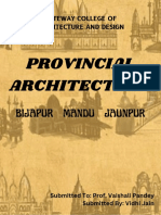 Report On Provincial Architecture of Bijapur, Mandu, Jaunpur