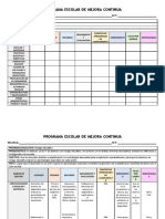 Programa Escolar Mejora Continua