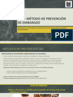 S21 - Métodos de Prevención Del Embarazo