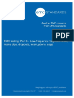 D-I-Y Emc Testing 2001 Part 6 LF Fields Dips Dropouts Etc