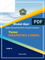 Modul P5 Tema Kearifan Lokal Fase e - 2022 - Rev01