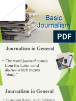 Basic Journalism Elements That Make News
