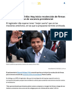 4-Edward Málaga-Trillo Hoy Se Inicia La Recolección de Firmas de La Tercera Moción de Vacancia Presidencial RMMN POLITICA PERU21