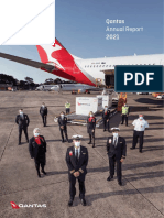 QANTAS ANNUAL REPORT 2021: Keeping the Spirit of Australia Flying