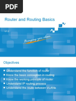 Router and Routing Basics