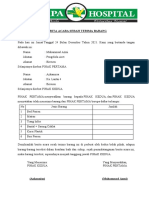 SURAT SERAH TERIMA BARANG - ASET KAMAR PASIEN - Lantai 4 - 24desember2021