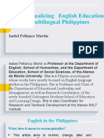 in Reconceptualizing English Education in Multilingual Philippines