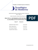 Actividad S3 - Determinación Experimental de Propiedades de La Materia en Función de Su Densidad REPORTE - Eq07