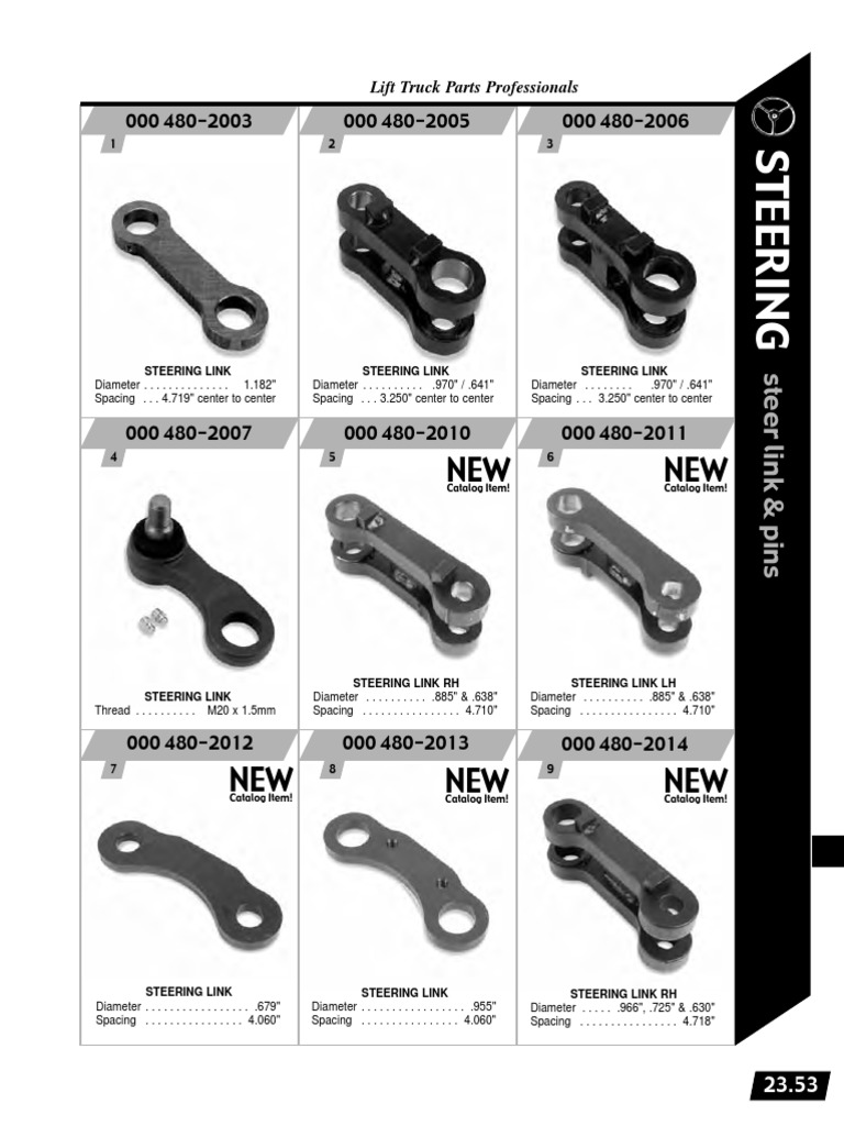 L2steering CENTER PINS PDF Manufactured Goods Transportation Engineering