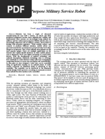 Multi Purpose Military Service Robot