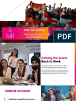 Get the World Back to Work: Hult Prize 2022 Call to Action