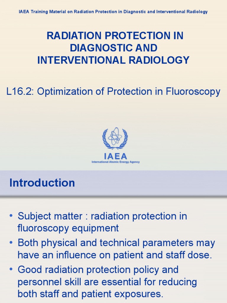 RPDIRL16.2 Fluoroscopy Doses PDF Radiation Protection