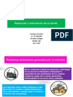 Reducción y Eliminación de La Fuente Presentacion