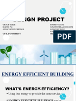 Energy Efficient Building Design Project Guide