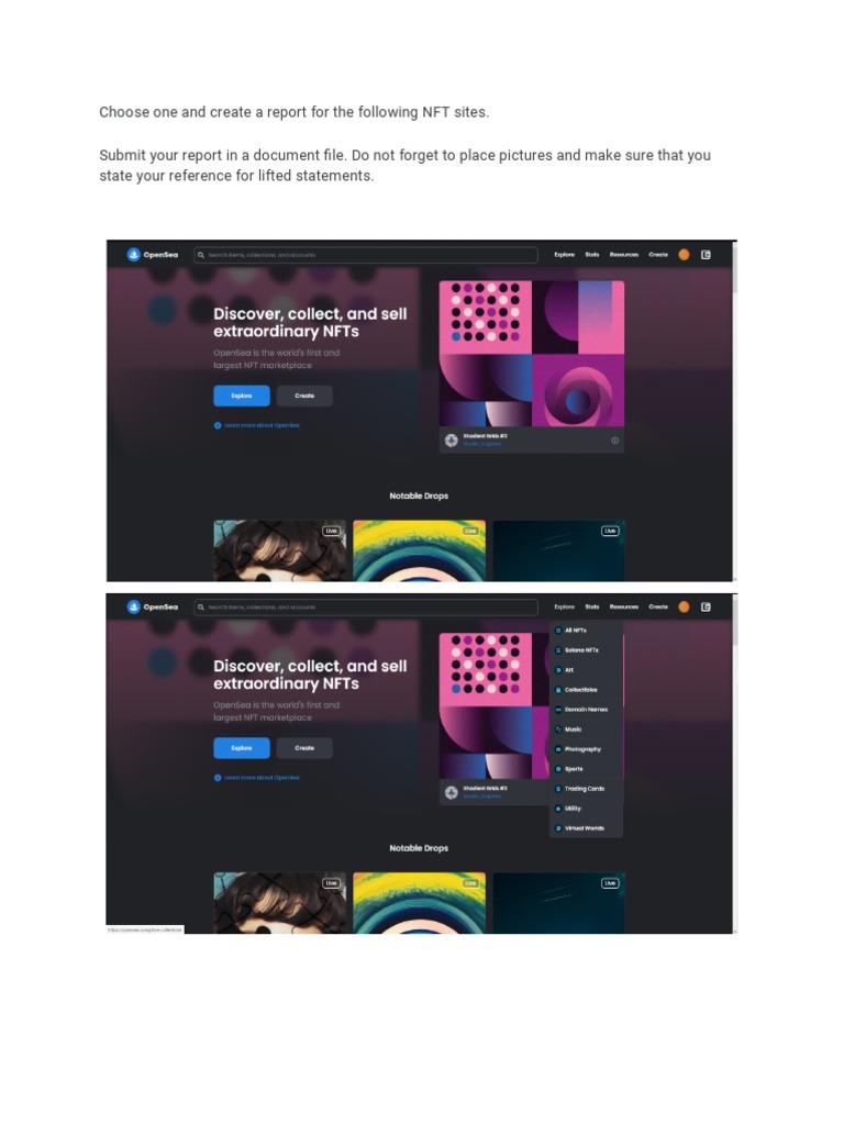 OpenSea NFT Marketplace Guide | PDF