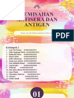 Kelompok 1 - Pemisahan Antisera Dan Antigen