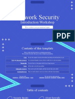 Network Security Introduction Workshop by Slidesgo