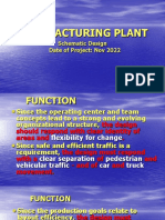 Manufacturing Plant: Schematic Design Date of Project: Nov 2022