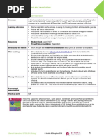 Lesson Plans Respiration (1 4)