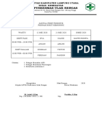 jadwal piket poskotis