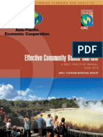 APEC Effective Community Based Tourism WEB