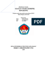 Proposal Usaha Bab I