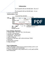 Lecture 4 Sedimentation