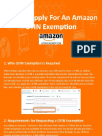 How To Request An Amazon GTIN Exemption