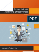 Module 5 (Chapter 24) - Managing Productivity & MKTG Effectiveness