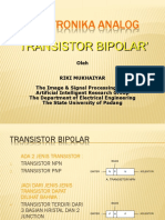 ELEKTRONIKA ANALOG, Transistor Bipolar