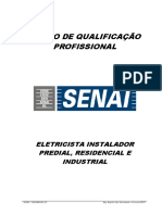 Curso de qualificação profissional: eletricista instalador predial, residencial e industrial