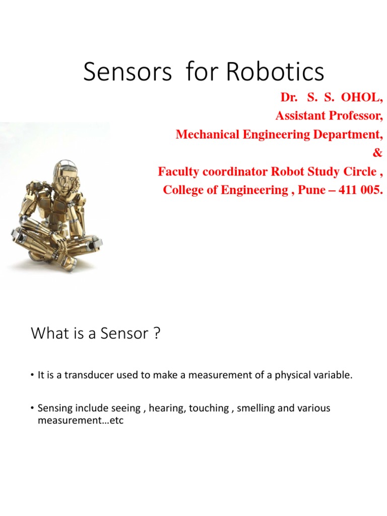 Sensors PDF Sensor Physical Quantities