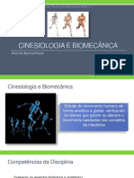 Aula de Apresentação Cinésiologia e Biomecânica (25 03 2015)