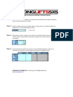 Planilha Do SL 5x5