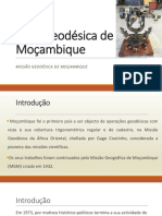 Historia Da Geodesia Mocambique - Aula 2