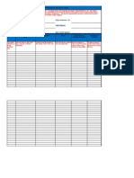 WBS Excel Template