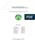 Outline Evaluasi Program Kel. 6 (Imunisasi Di Puskesmas Kecamatan Menteng)