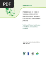 Download Proceedings of the Sixth Twinning Workshop on Integrated River Basin and Coastal Area Management IRBCAM Total Allowable Pollutant Load Allocation in River Basins and Coastal Areas of East Asia by PEMSEA Partnerships in Environmental Management for the Seas of East Asia SN60066552 doc pdf