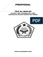 Proposal Hibah TPQ Al - Ikhlas