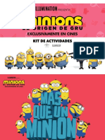 Minions 2 Actividades