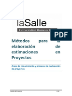 Apuntes Sobre Metodos de Elaboracion de Estimaciones