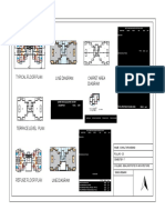 Typical Floor Plan Line Diagram Carpet Area Diagram