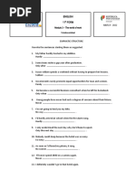 Worksheet - Emphatic Structure