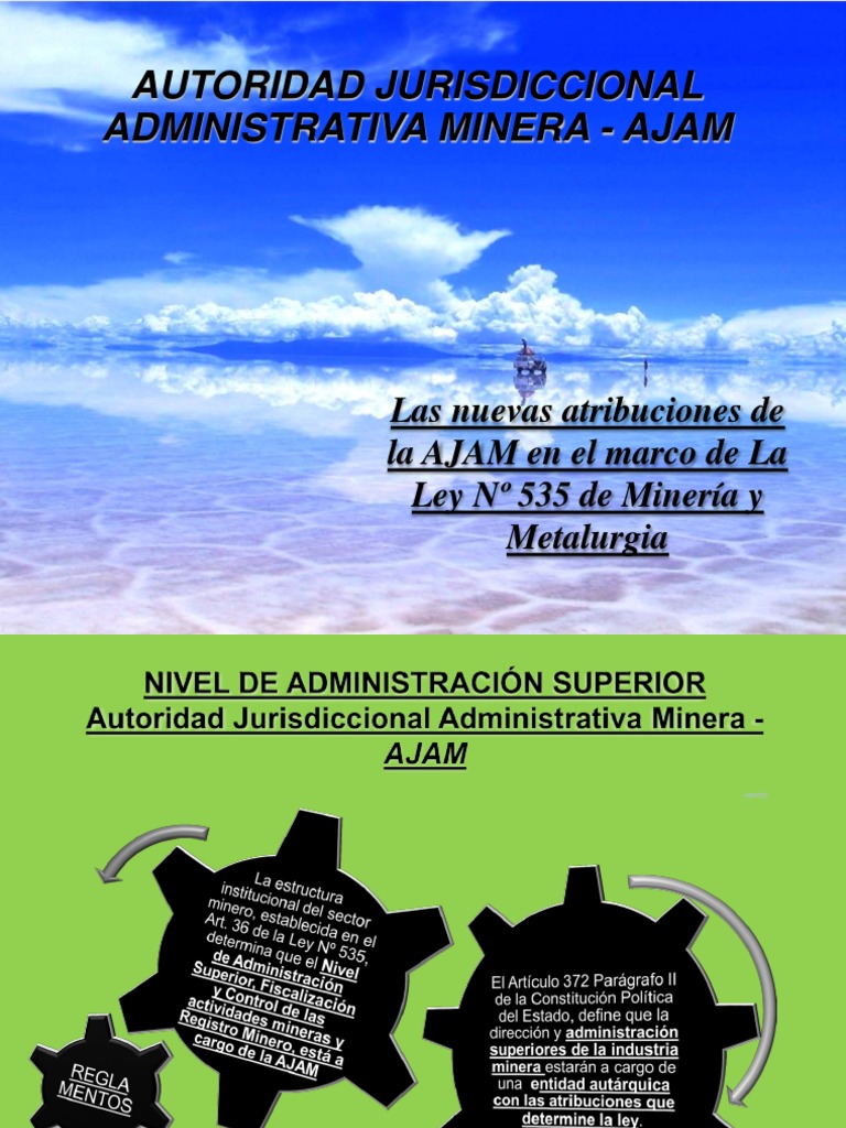 Atribuciones de AJAM Segun Ley 535 | PDF